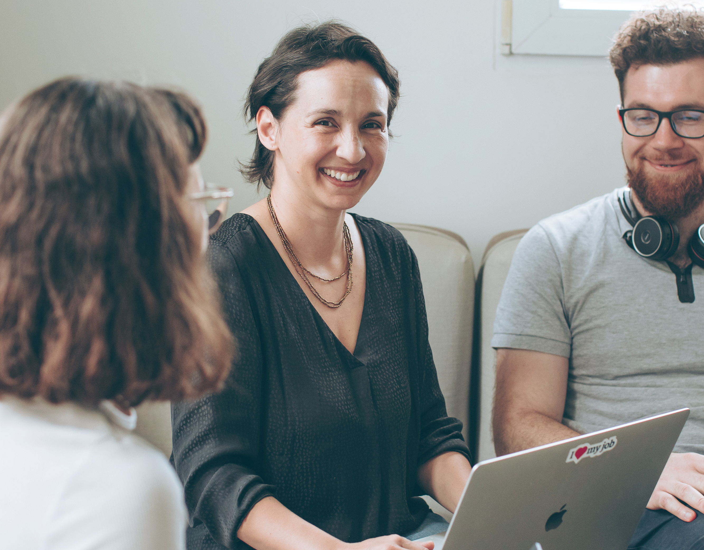 Thoughtworkers in discussion